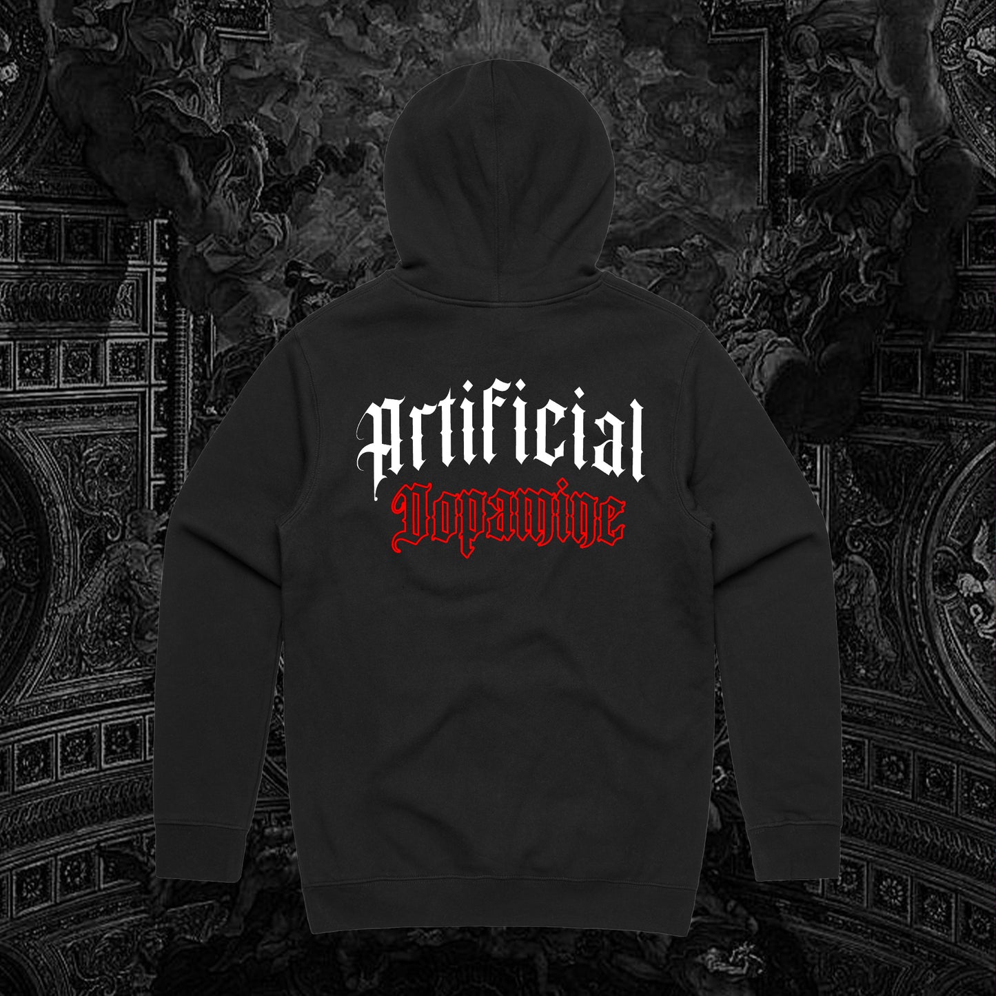 ARTIFICIAL DOPAMINE "BURIED ALIVE BY LOVE" HOODIE "PRE ORDER"